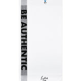 White Black Eastside Golf Be Authentic Towel