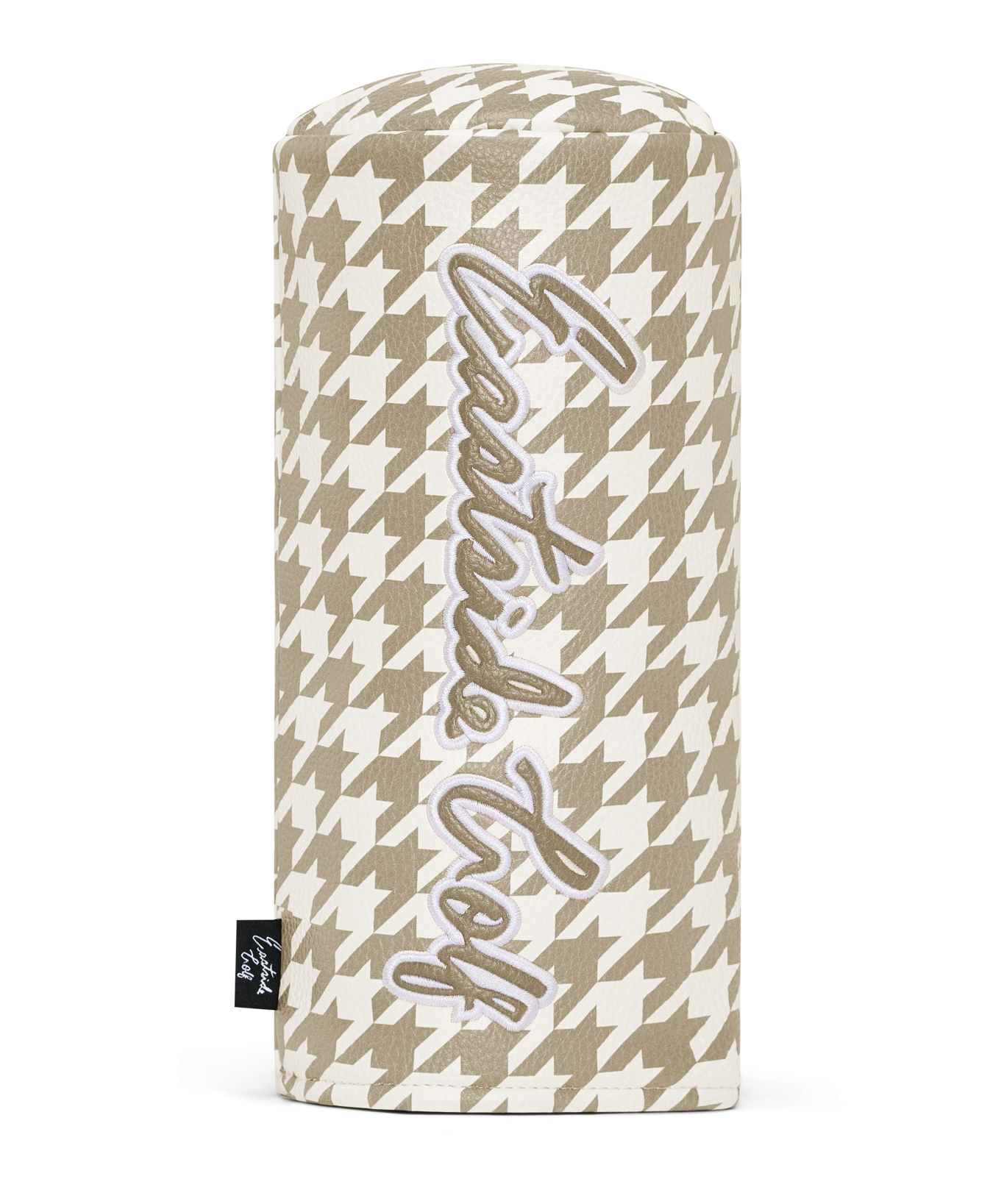 Taupe Houndstooth