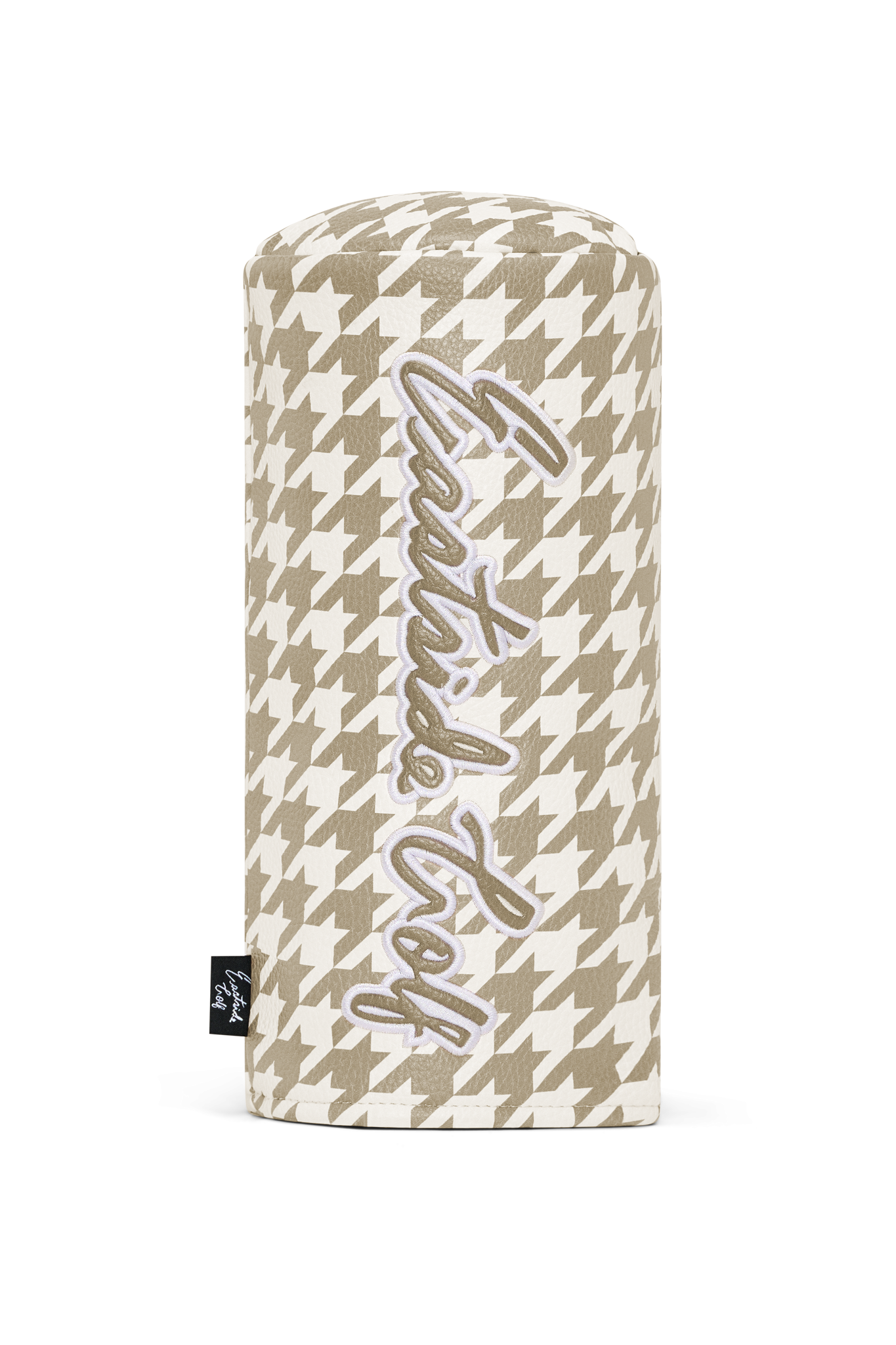 Taupe Houndstooth