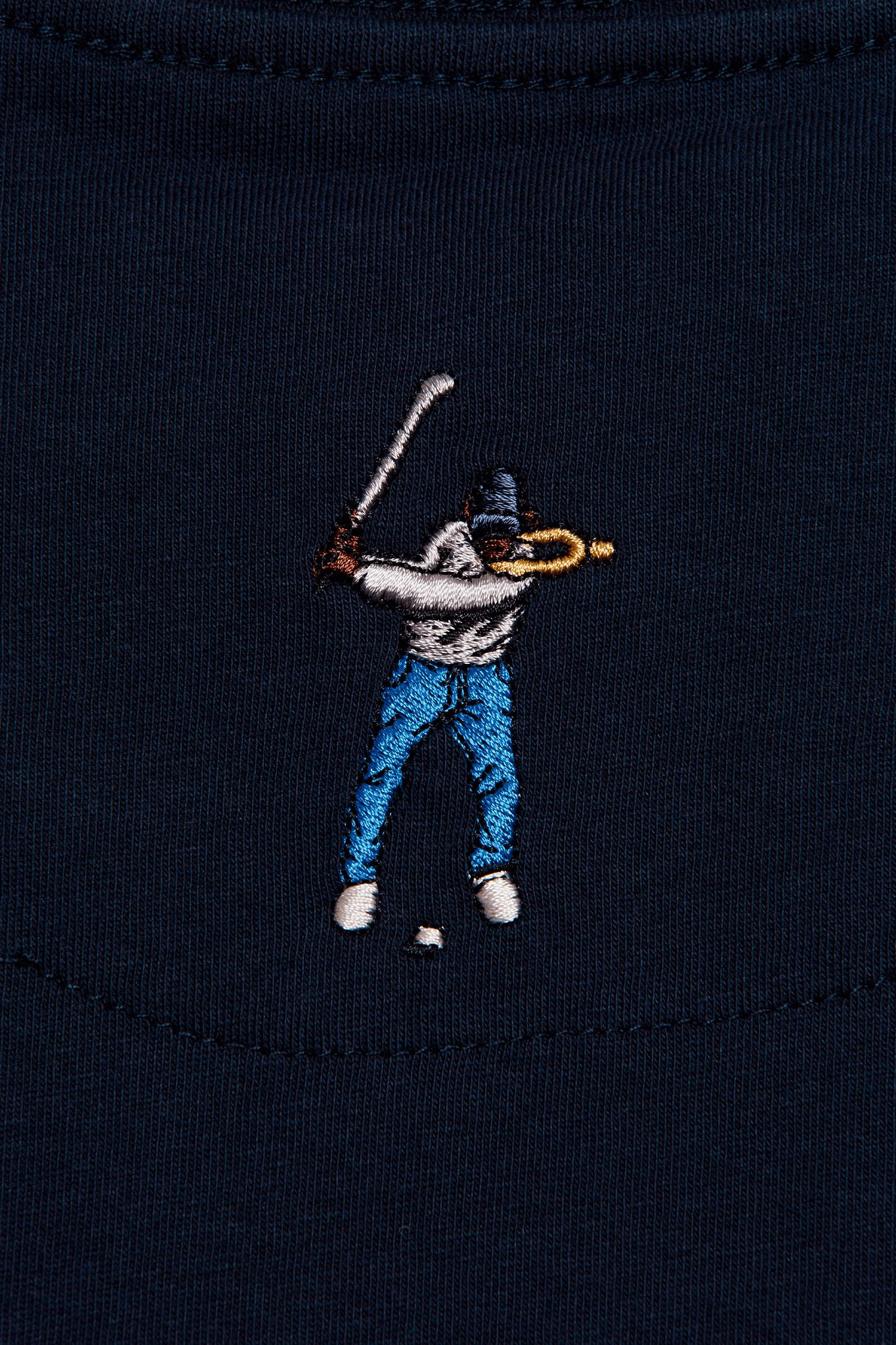 Midnight Blue Eastside Golf Script T-Shirt