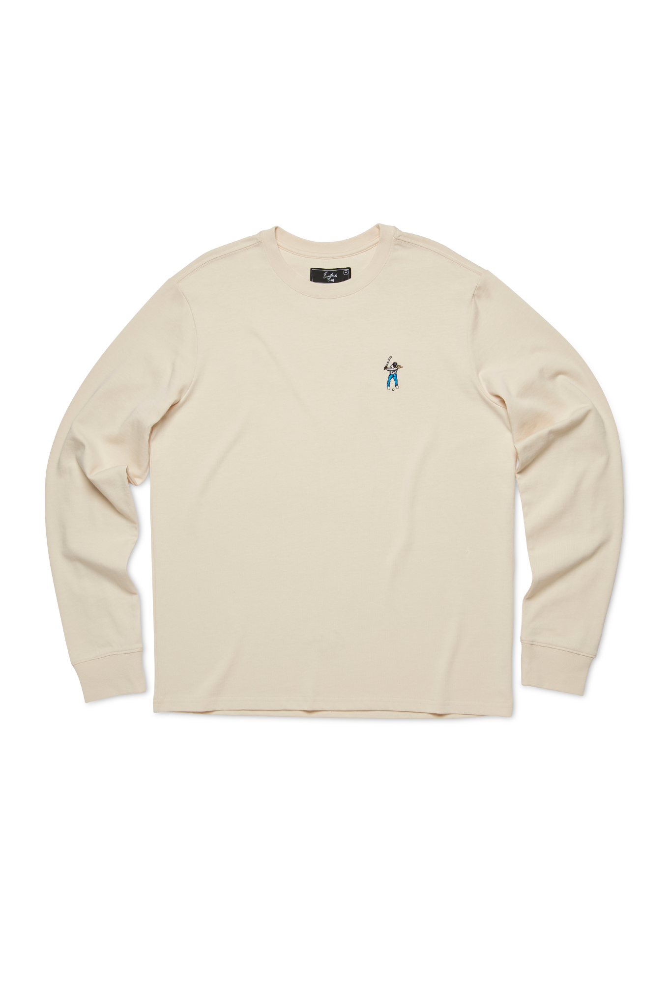 Eastside Golf Men's 1961 Change Celebrate Long Sleeve Graphic T-Shirt Pearl Ivory
