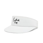 White Eastside Golf Visor