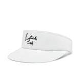 White Eastside Golf Visor