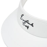 White Eastside Golf Visor