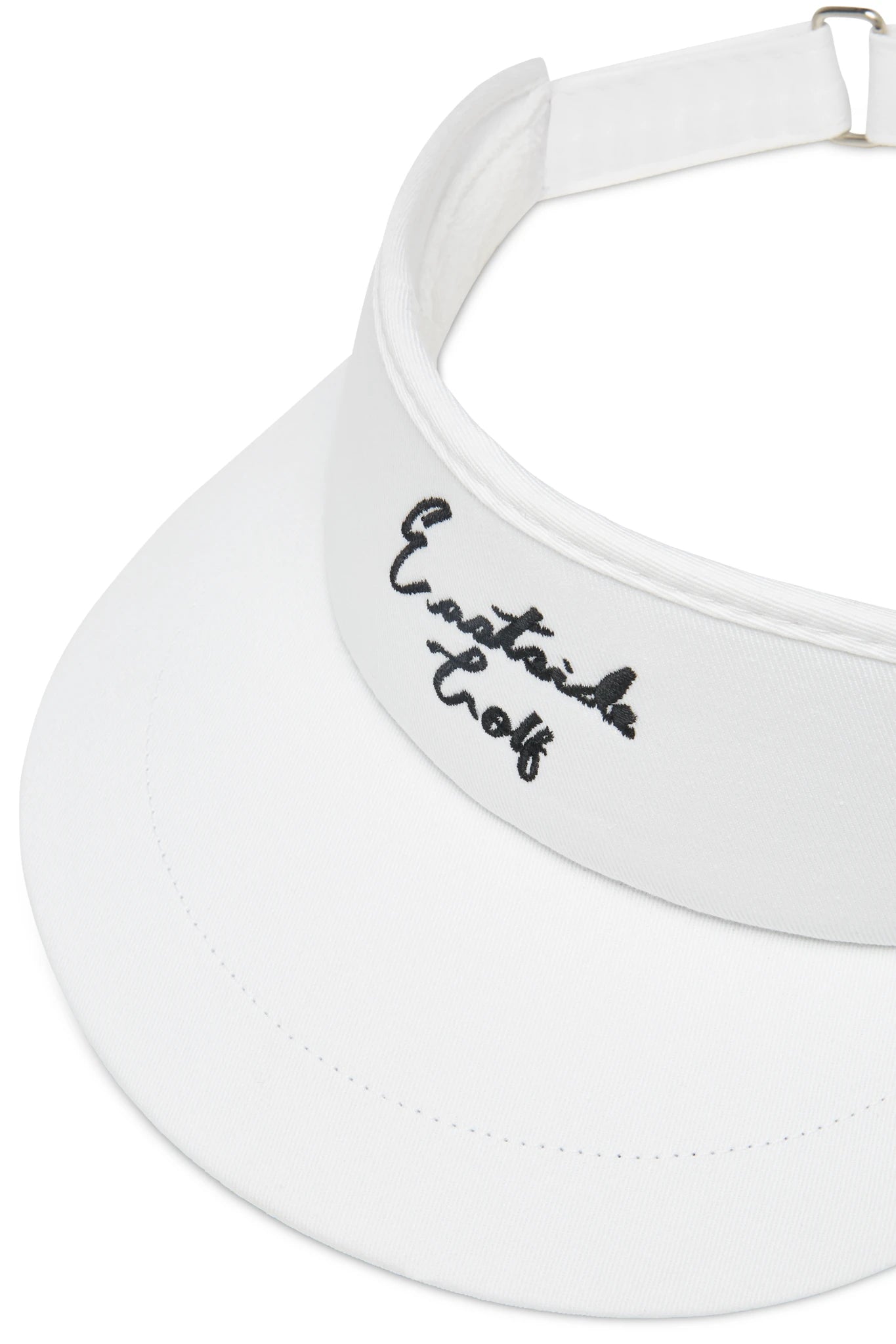 White Eastside Golf Visor