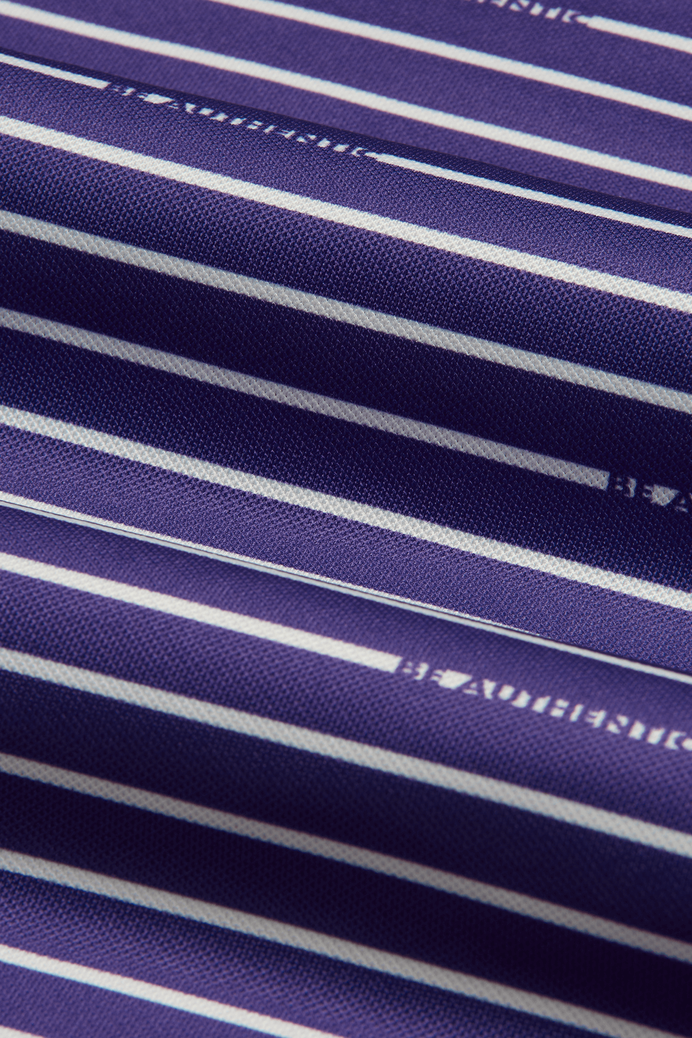 Royal Purple Eastside Be Authentic Stripe Polo