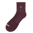 Eastside Golf Ankle Height Logo Socks Berry Wine