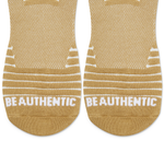 Eastside Golf Ankle Height Logo Socks Khaki