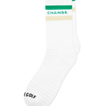 Eastside Golf 1961 Change Calf Sock White