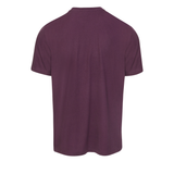 Eastside Golf Men's Core Short Sleeve Tee Black Berry Wine