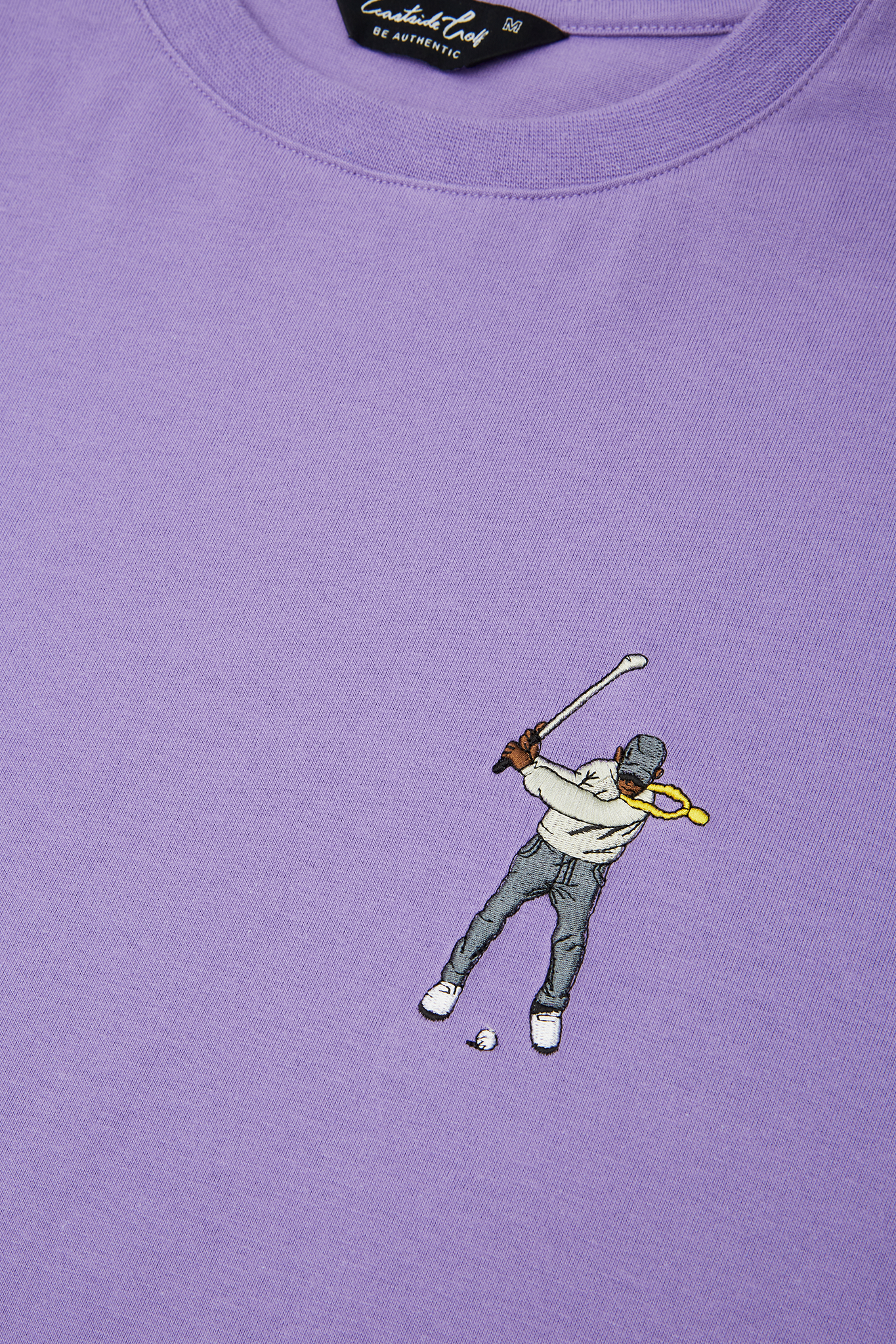 Eastside Golf Men's Core Short Sleeve Tee Paisley Purple