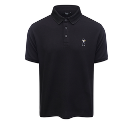 Eastside Golf Men's Core Pique Polo Black