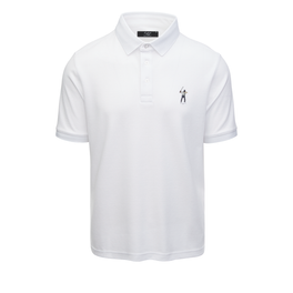 Eastside Golf Men's Core Pique Polo Bright White