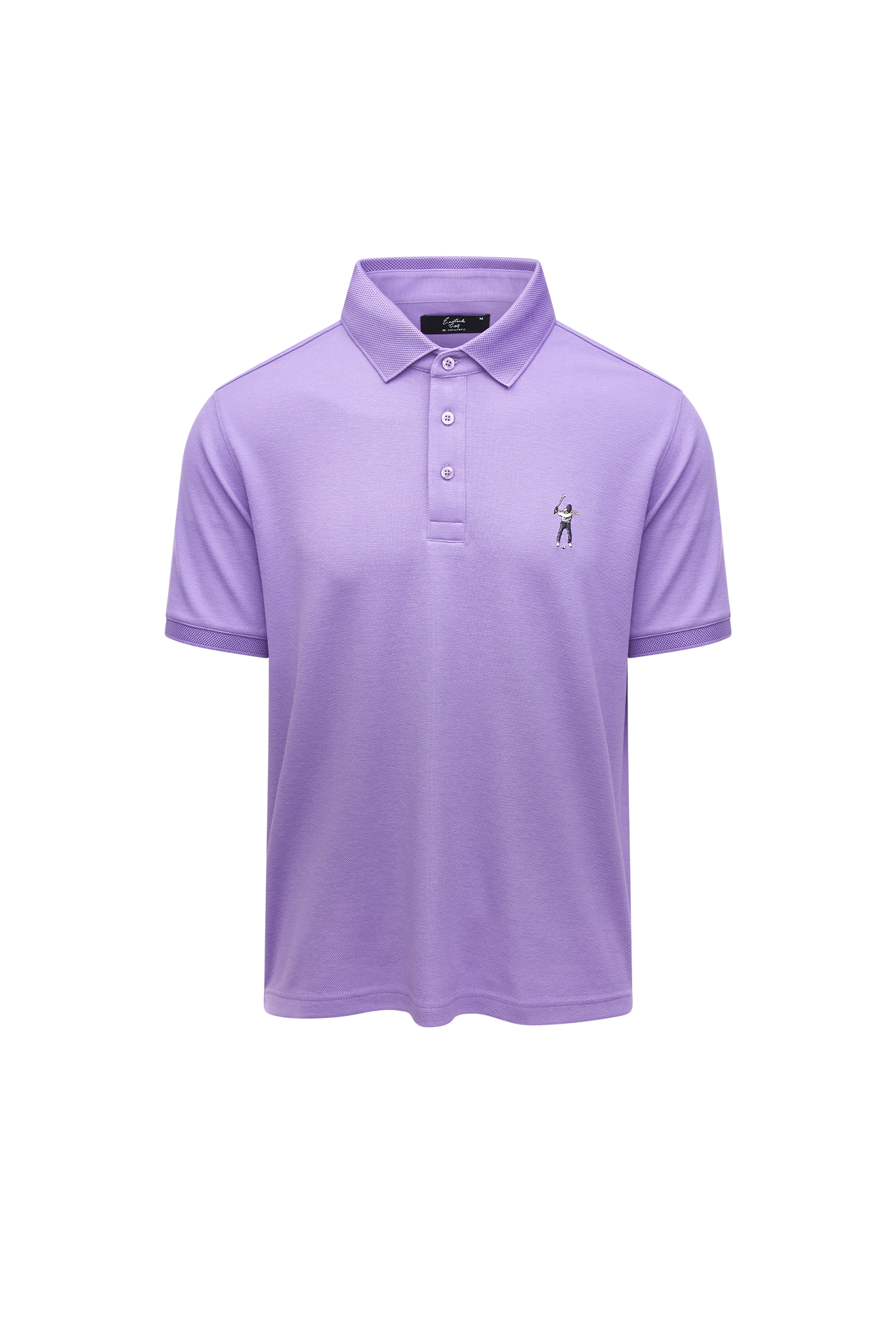 Eastside Golf Men's Core Pique Polo Paisley Purple
