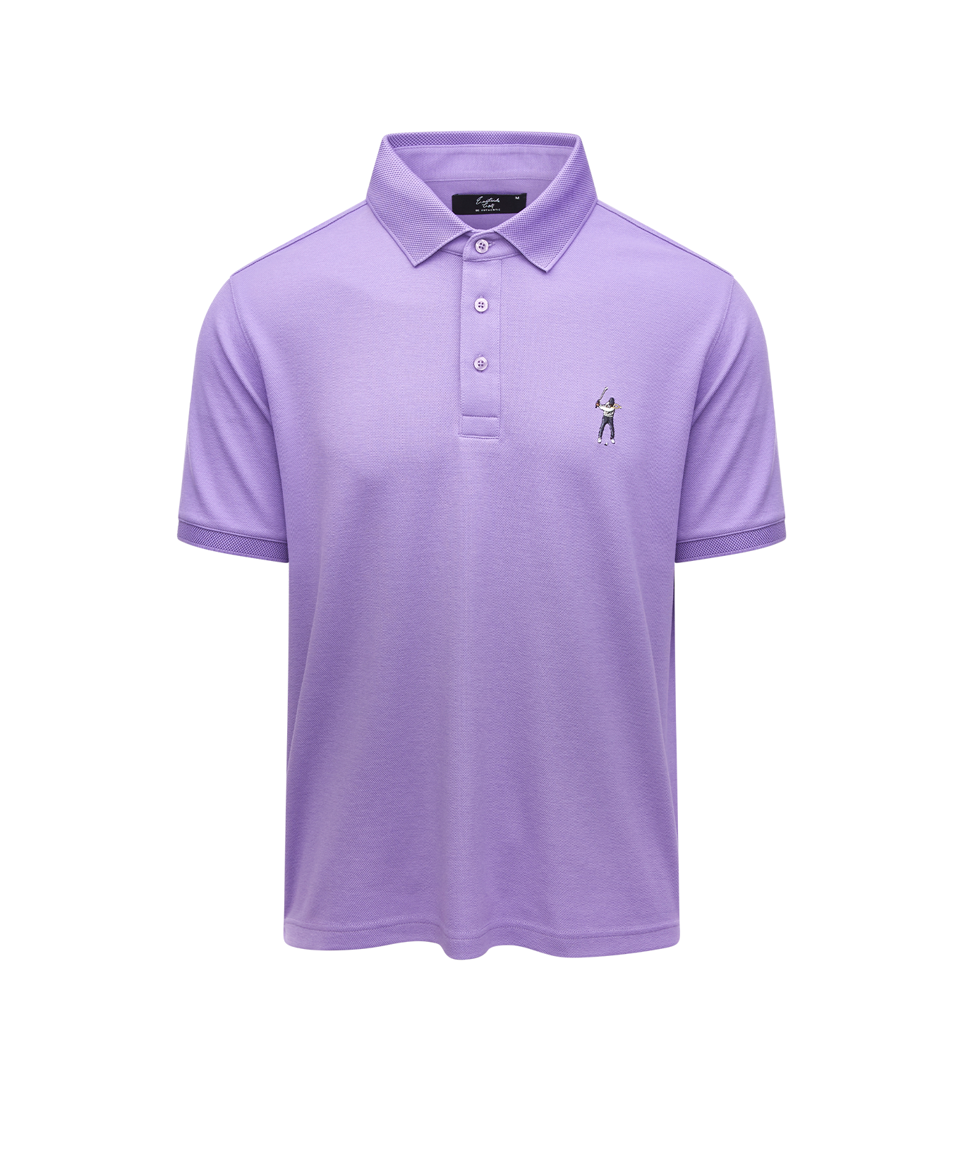 Eastside Golf Men's Core Pique Polo Paisley Purple
