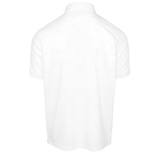 White Script Eastside Golf Men's Core All Over Flocked  Polo