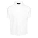 White Script Eastside Golf Men's Core All Over Flocked  Polo