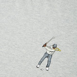 Eastside Golf Men's Core Long Sleeve Tee Heather Grey