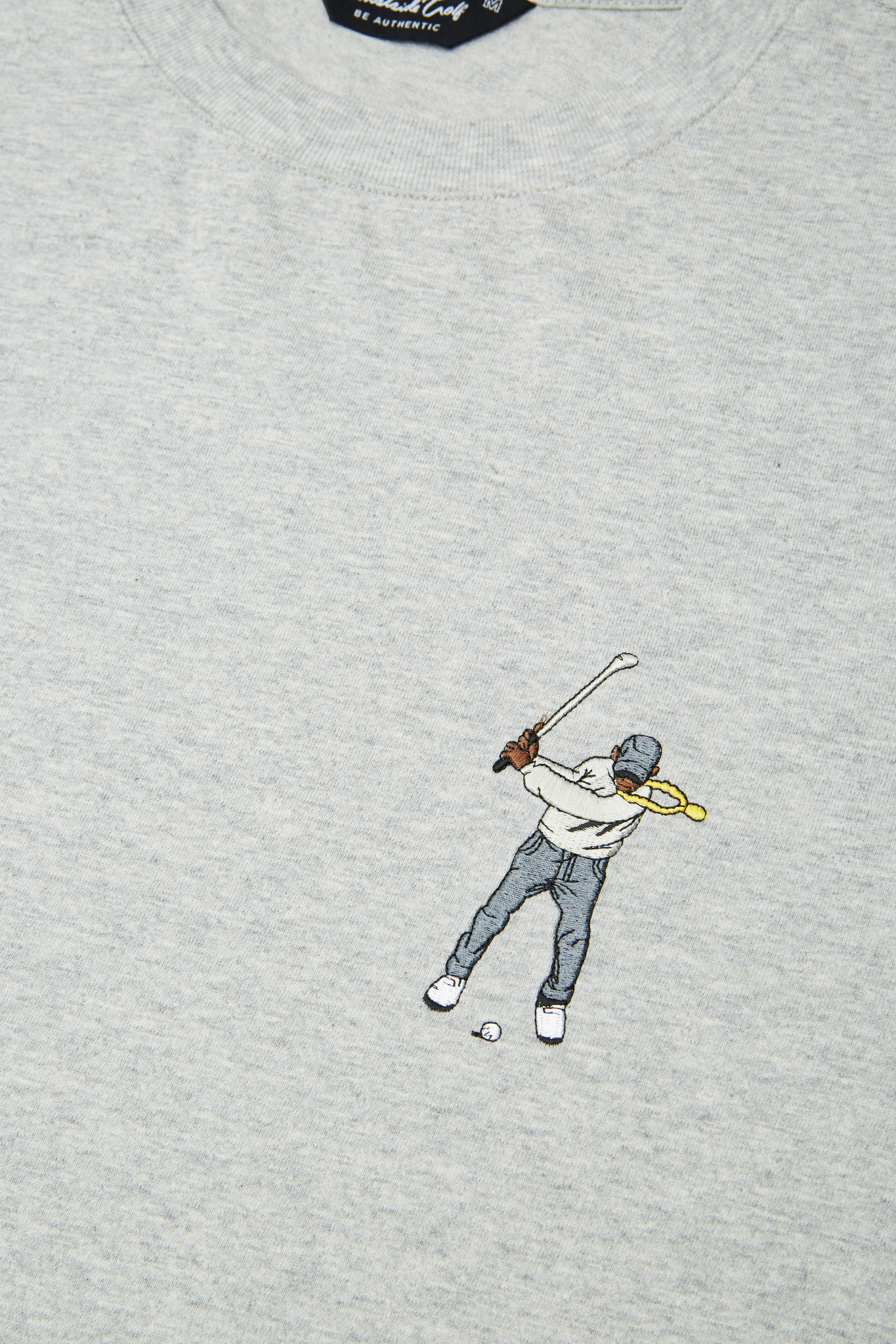 Eastside Golf Men's Core Long Sleeve Tee Heather Grey