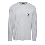 Eastside Golf Men's Core Long Sleeve Tee Heather Grey