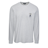 Eastside Golf Men's Core Long Sleeve Tee Heather Grey