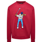 Eastside Golf M-Red Men's Core Fleece Swingman Crew