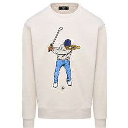 Eastside Golf Pumice Men's Core Fleece Swingman Crew