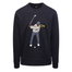 Eastside Golf Men's Core Fleece Crew Swingman Black