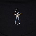 Eastside Golf Men's Core Fleece Crew Script Logo Black