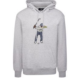 Eastside Golf Men's Core Fleece Hoodie Swingman Heather Grey