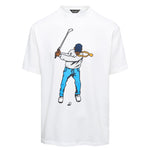 Bright White Double Sided Swingman Tee