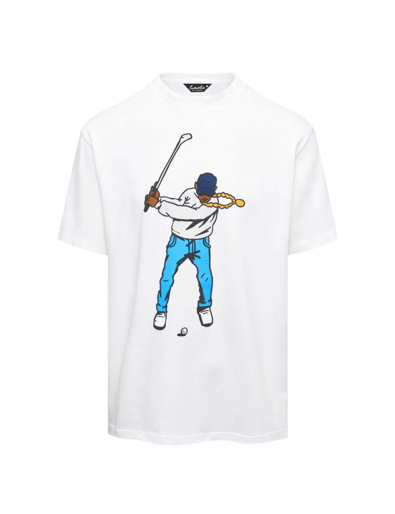 Bright White Double Sided Swingman Tee