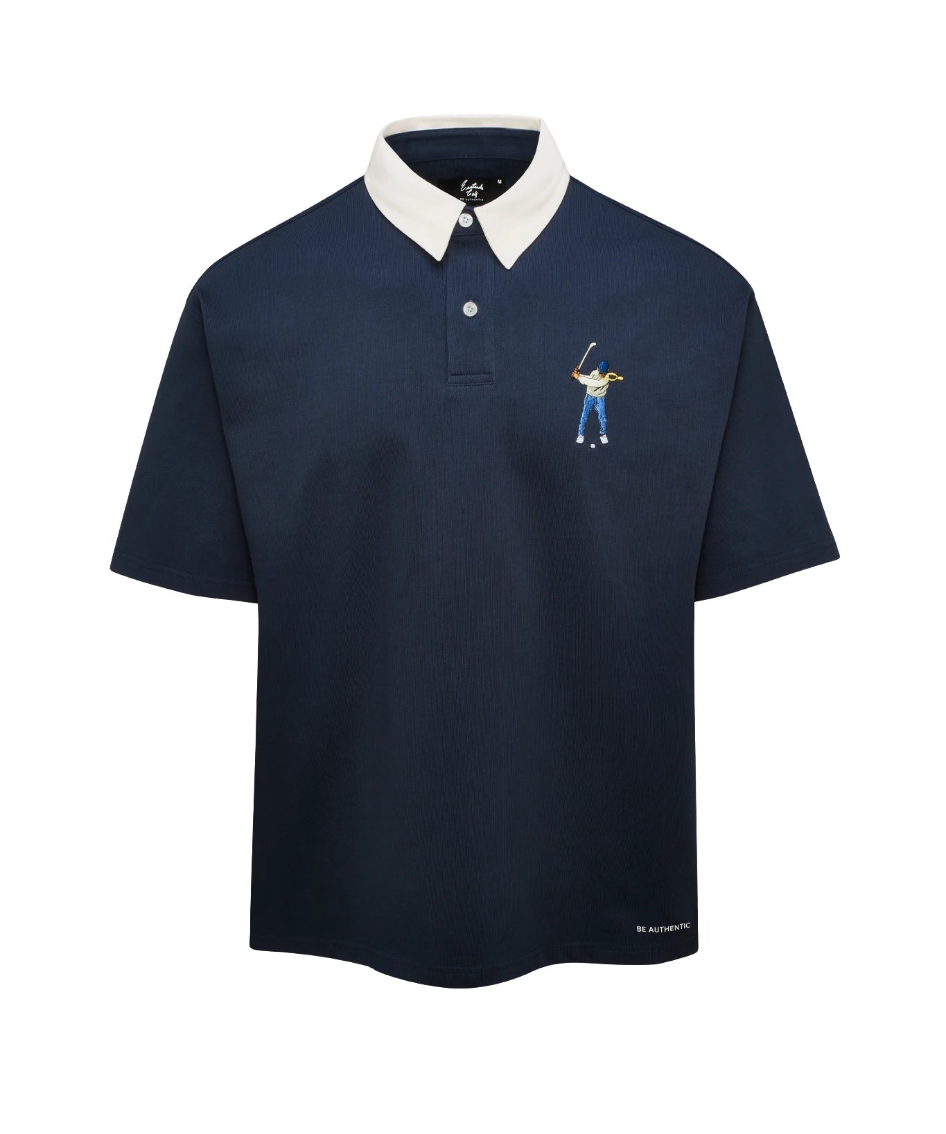 Eastside Golf Midnight Navy Men's SS Rugby