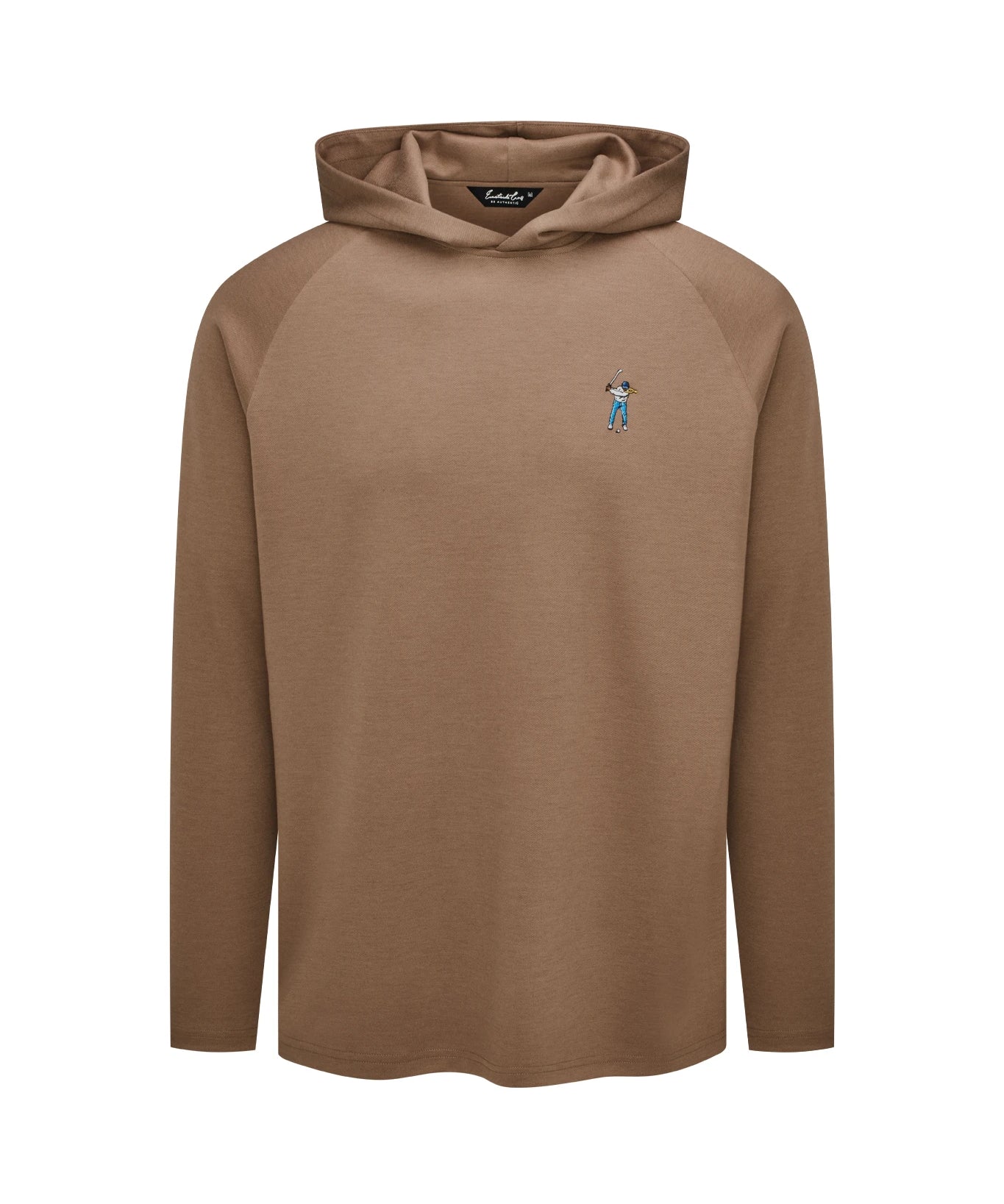 Eastside Golf Mocha Men's Premium LS Mid-Weight Hoodie