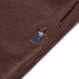 Eastside Golf Chocolate Men's Pull On Bubble Wale Cord Jogger