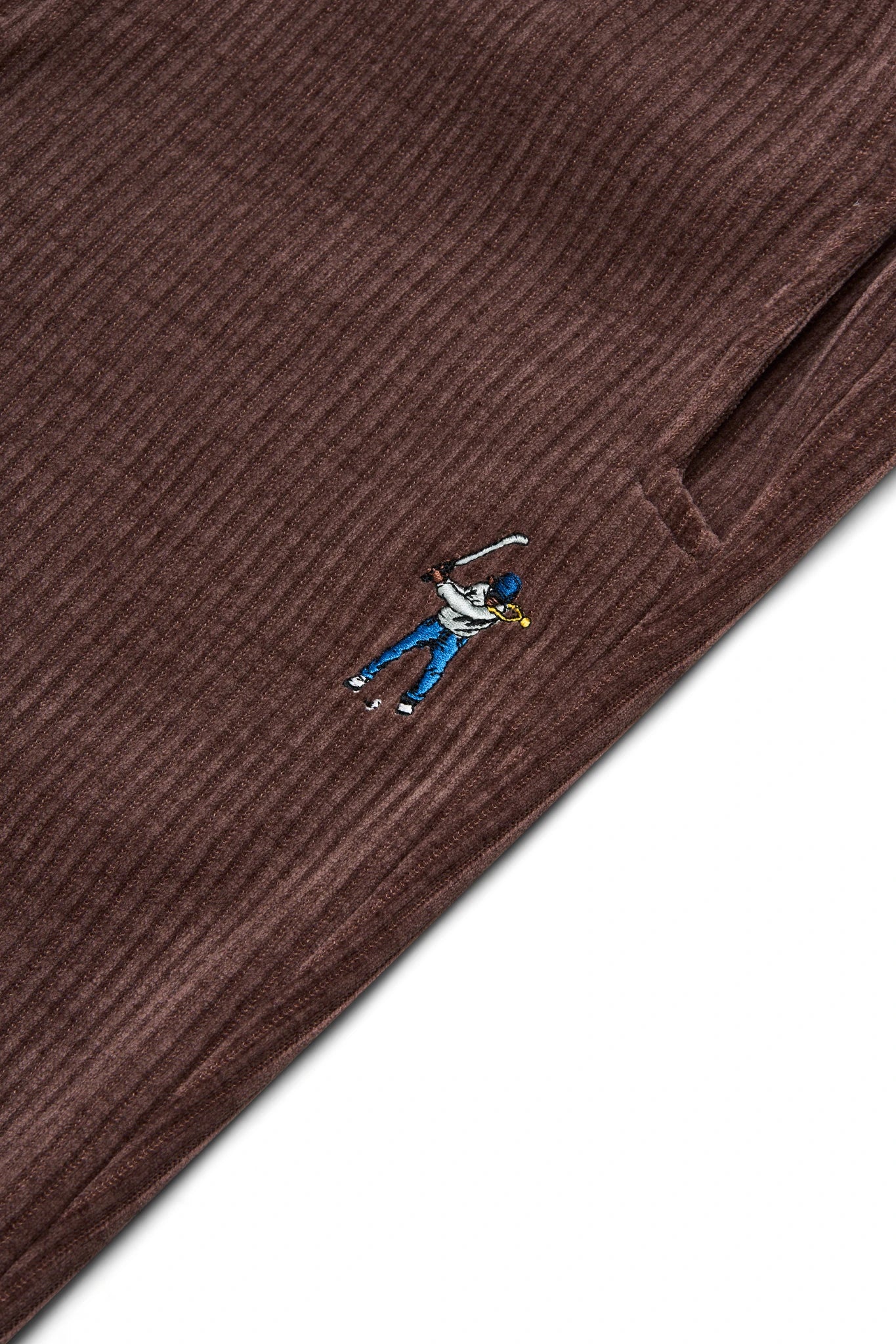 Eastside Golf Chocolate Men's Pull On Bubble Wale Cord Jogger