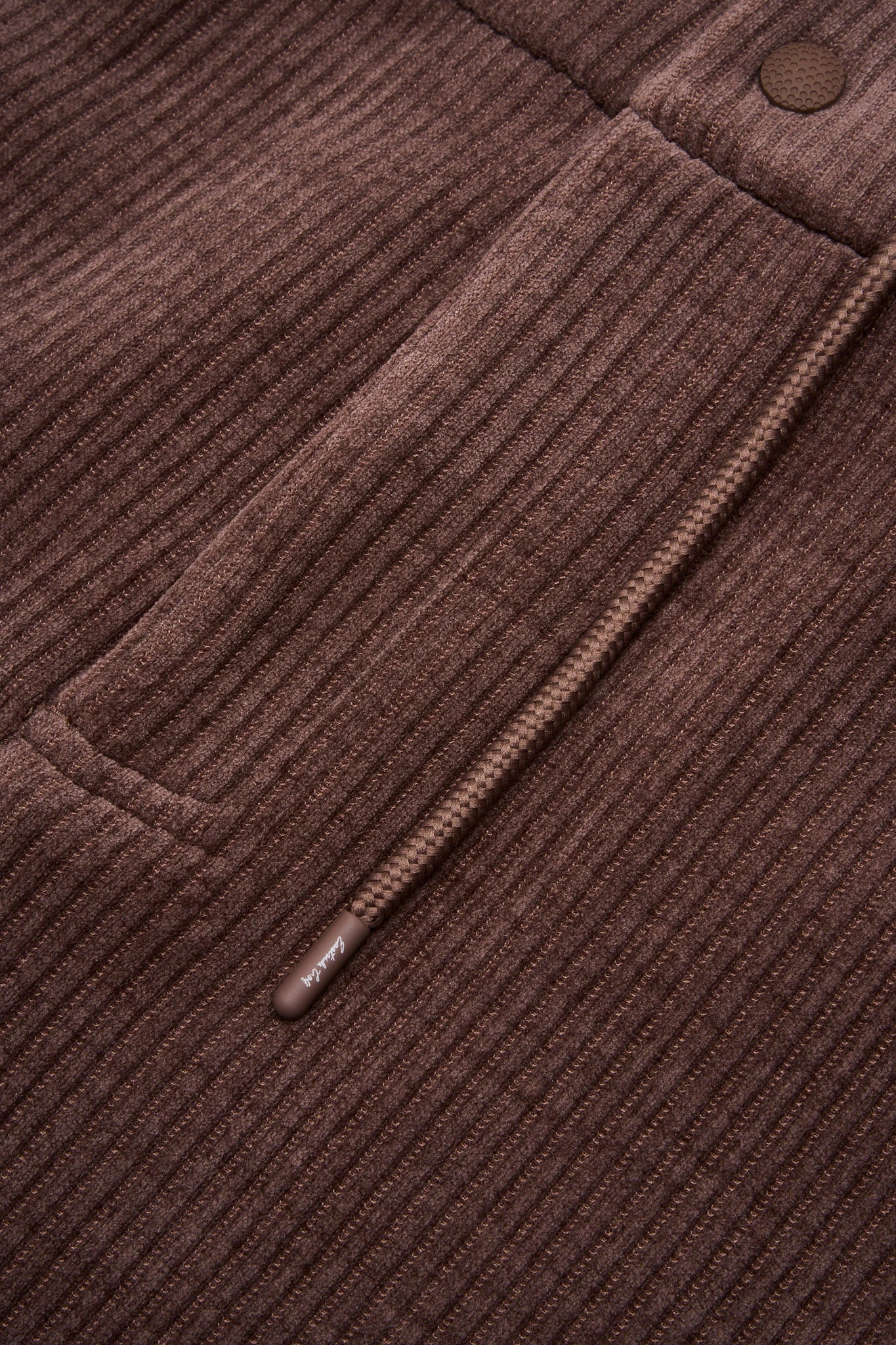 Eastside Golf Chocolate Men's Pull On Bubble Wale Cord Jogger