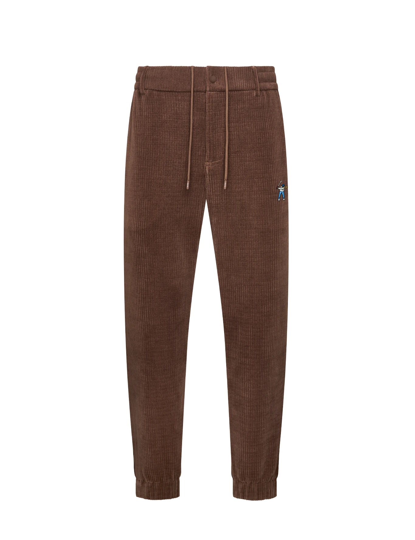 Eastside Golf Chocolate Men's Pull On Bubble Wale Cord Jogger