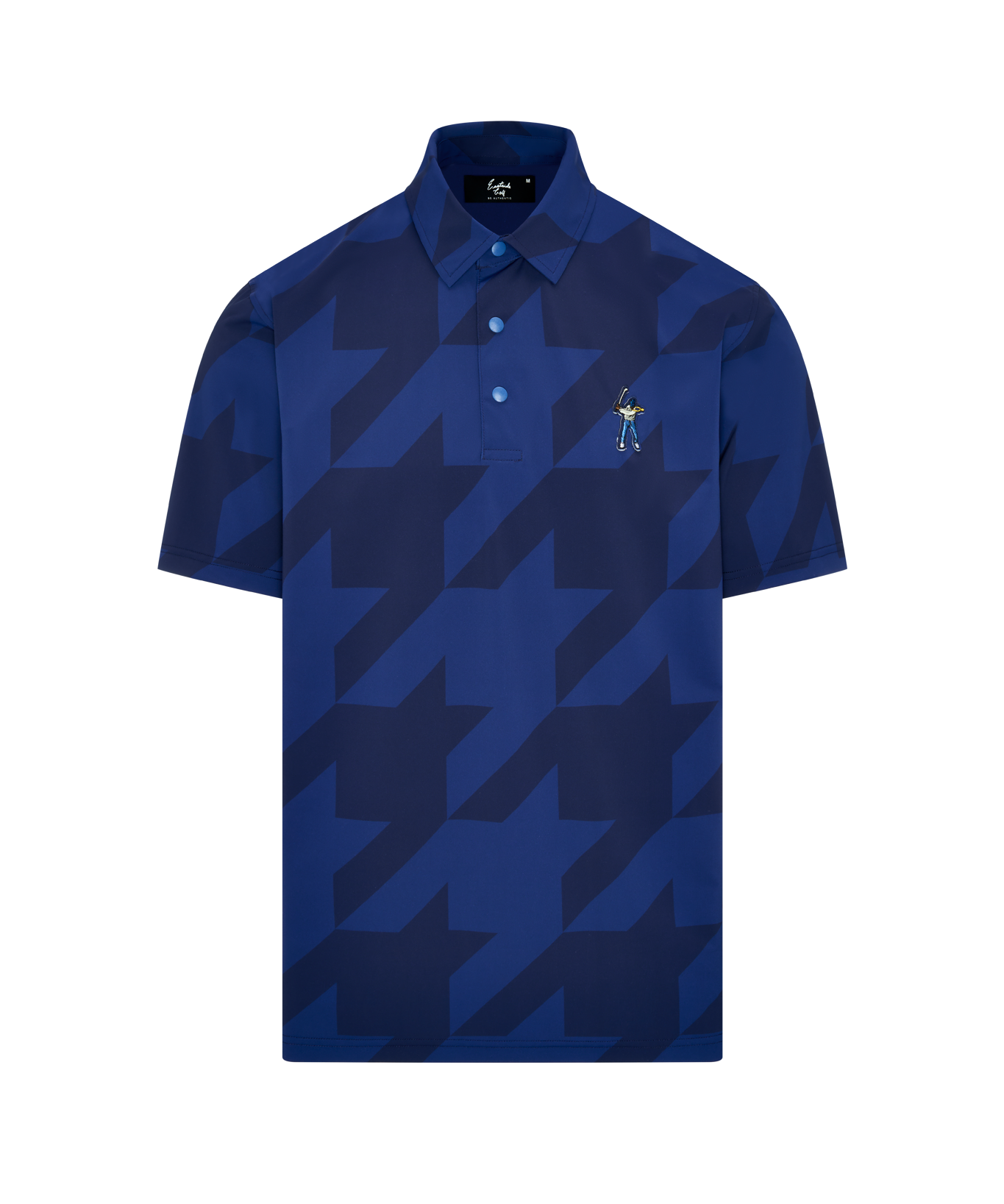 Blue Void Houndstooth