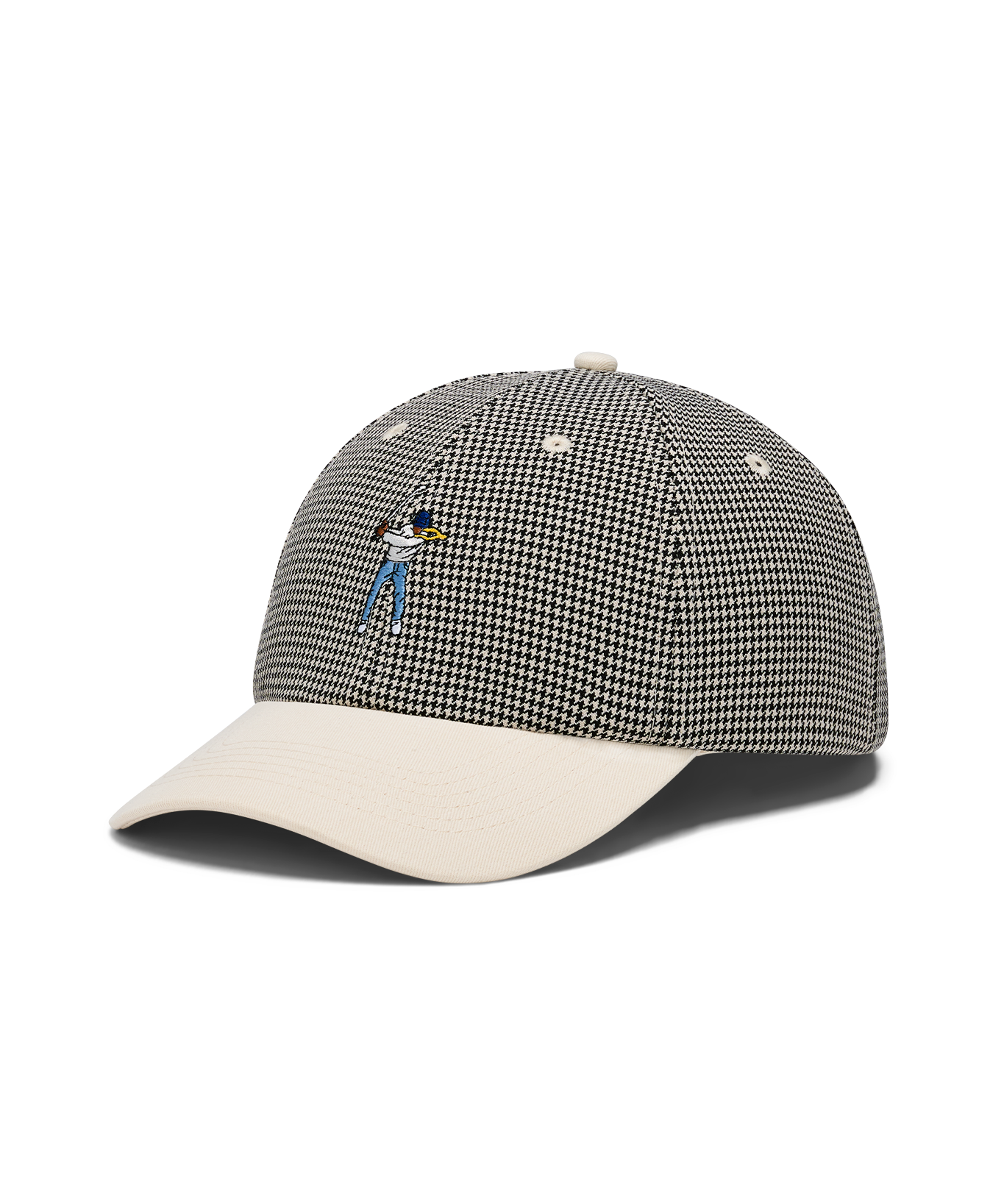 Taupe Houndstooth