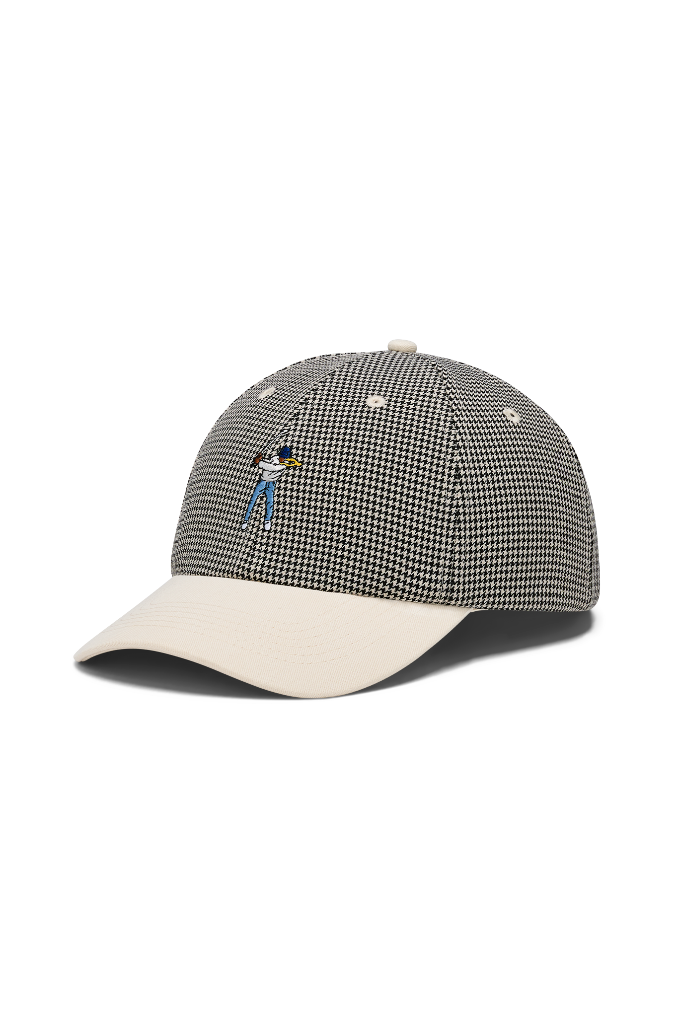 Taupe Houndstooth