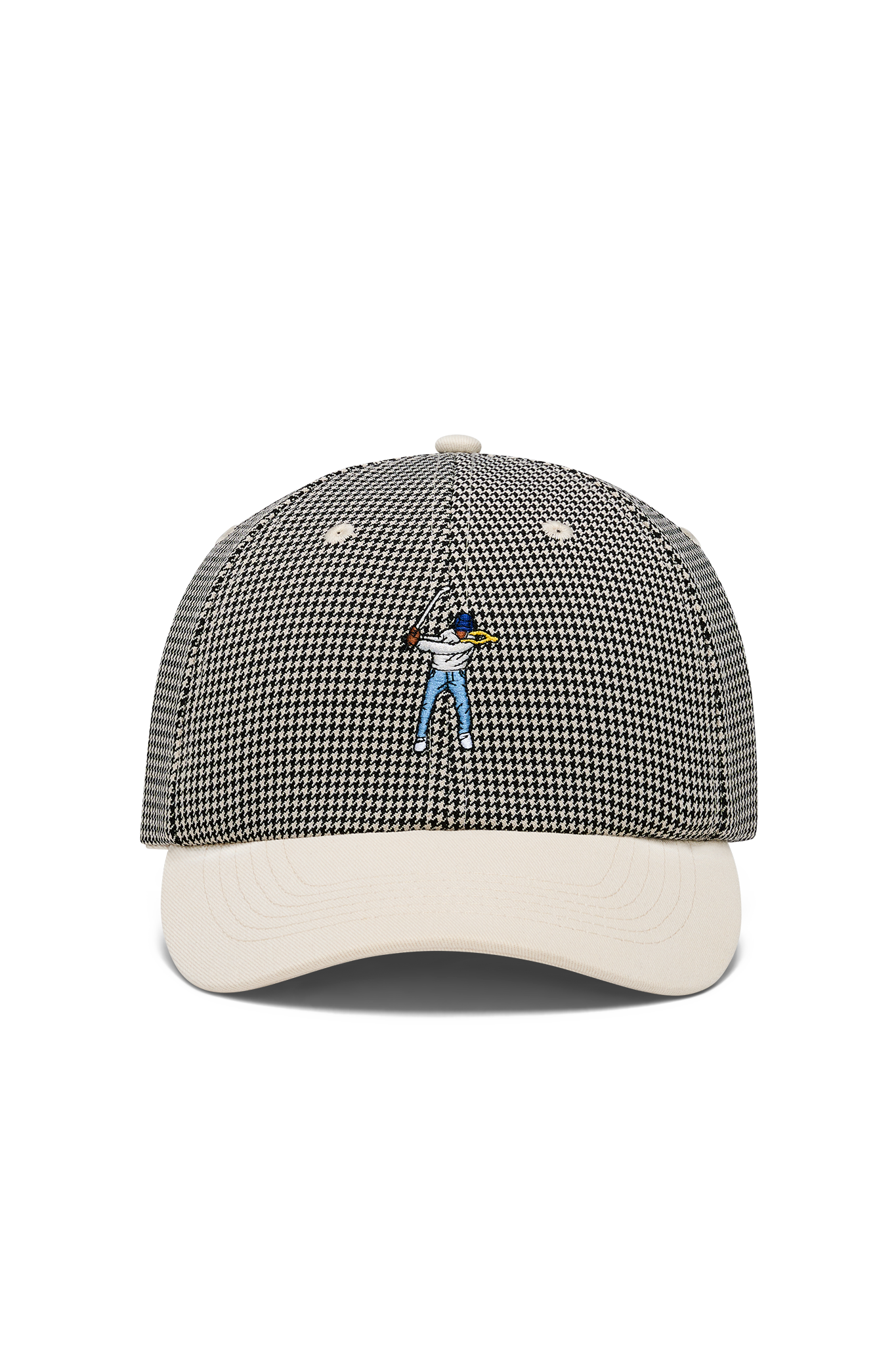 Taupe Houndstooth