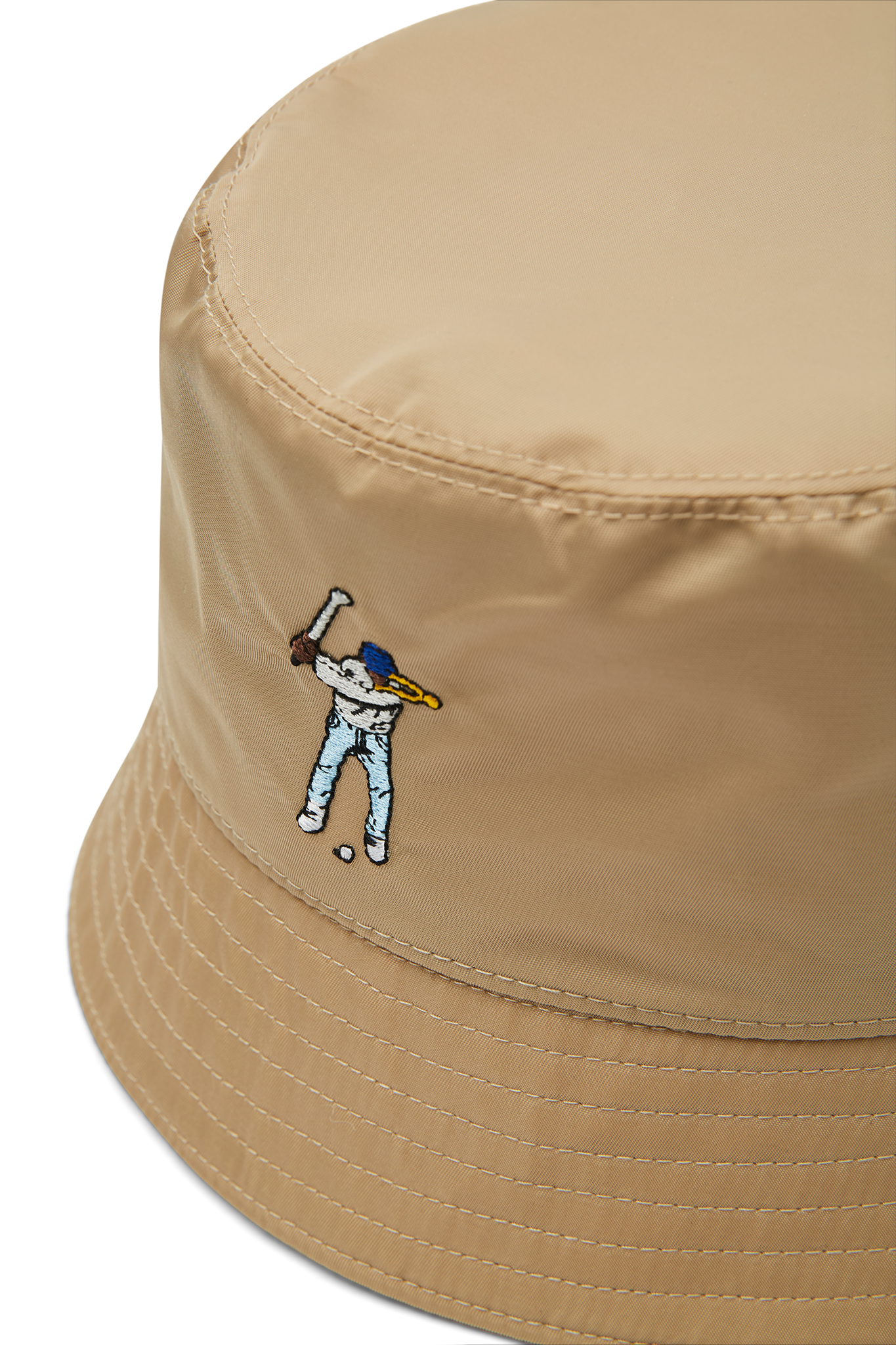 Eastside Golf Nylon Bucket Hat Khaki