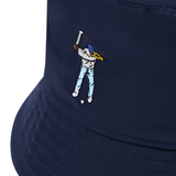 Eastside Golf Nylon Bucket Hat Navy