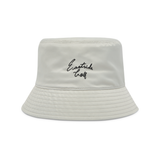 Grey Nylon Bucket Hat