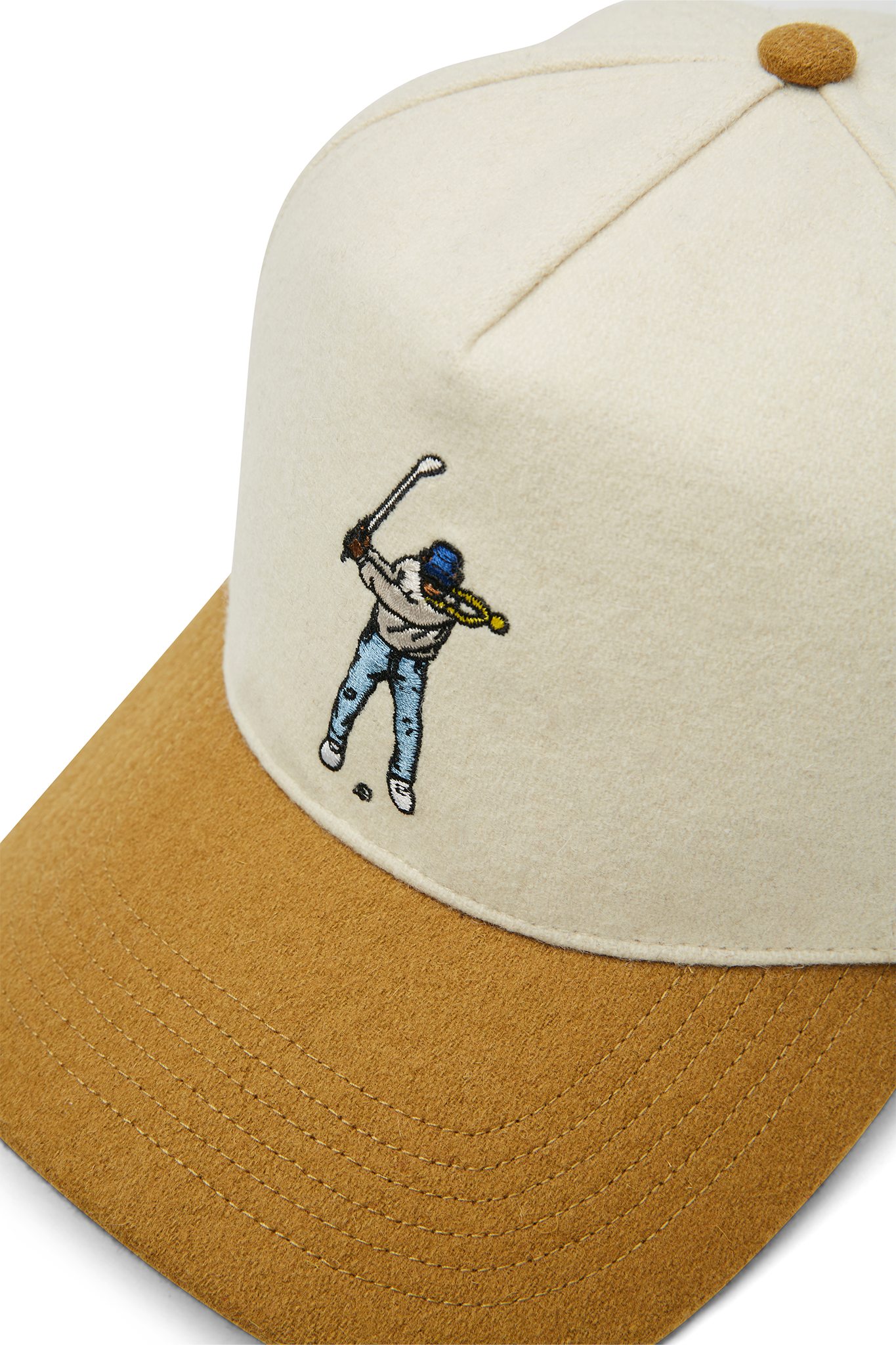 Wool golf hat sales