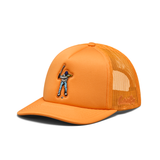 White/Orange Peel Eastside Golf Womans Foam Trucker Hat