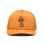 White/Orange Peel Eastside Golf Womans Foam Trucker Hat