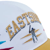 Jetstream/Gold Metal 5 Panel 2 Tone Hat