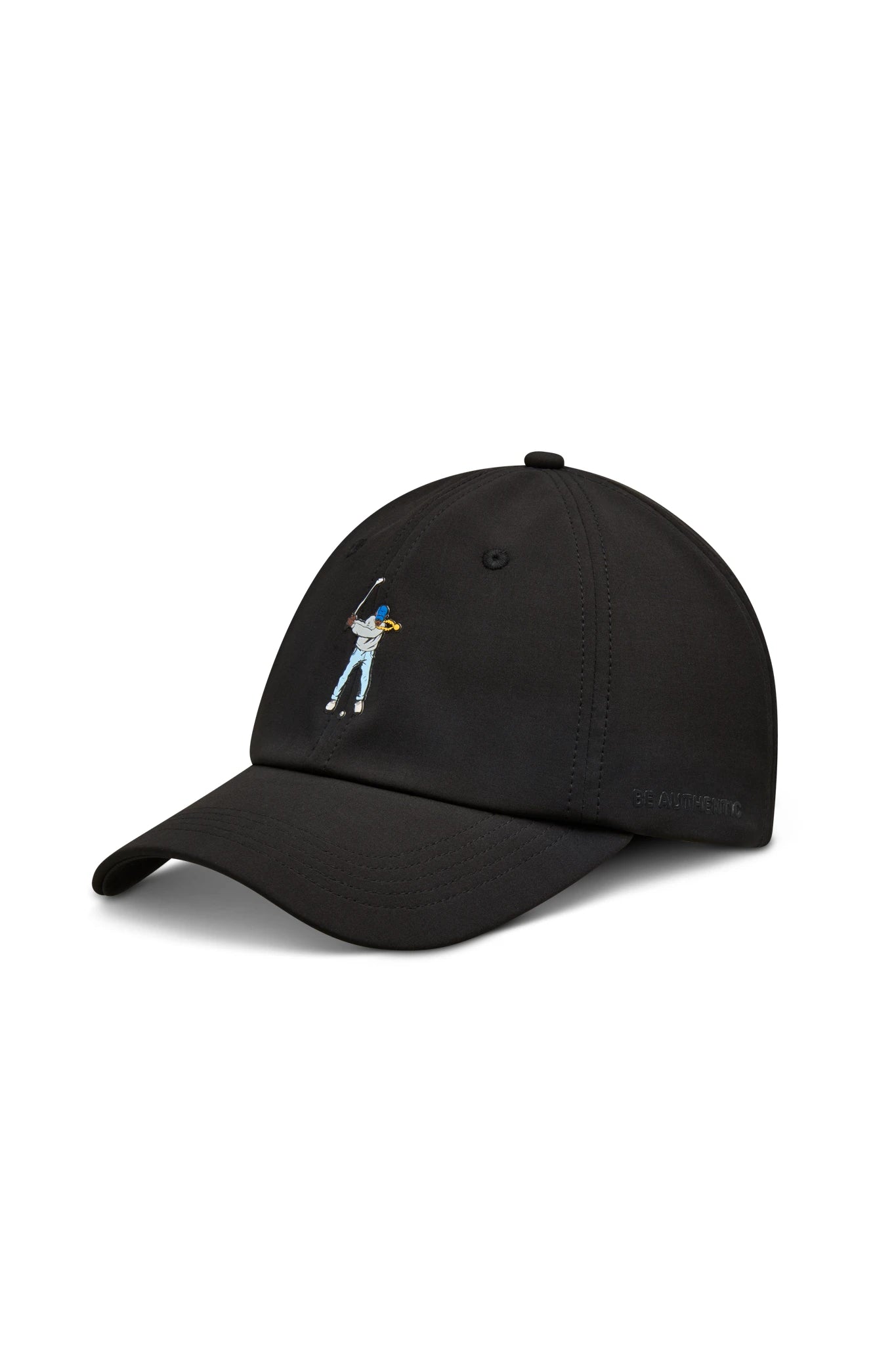 Black Eastside Golf Ponytail Hat